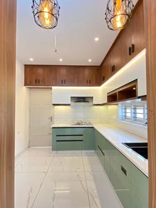 Kitchen Image of 2200 Sq.ft 3 BHK Independent House for sale in Crown Realties Radhe Krishna Nagar, Mathpurena Raipur for Rs. 6900000