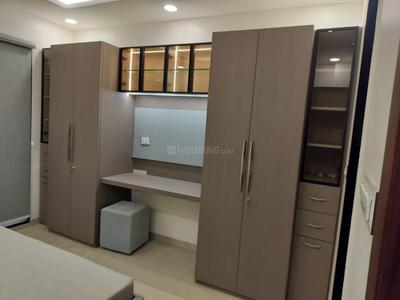Bedroom Image of 3300 Sq.ft 4 BHK Villa for rent in ICG Golconda, Tigaria Badshah Indore for Rs. 50000