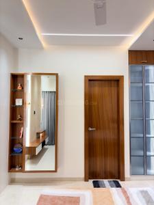 Bedroom Image of 2335 Sq.ft 3 BHK Apartment / Flat for rent in Shivalik Green View, Shantigram Ahmedabad for Rs. 60000