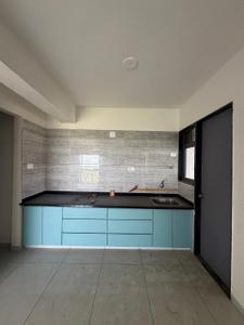 Kitchen Image of 650 Sq.ft 3 BHK Apartment / Flat for rent in Saral Aarambh, Bhadaj Ahmedabad for Rs. 23000