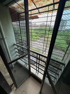 Balcony Image of 550 Sq.ft 1 BHK Apartment / Flat for rent in Sai Satyam Residency Apartments, Kalyan West Kalyan for Rs. 11500