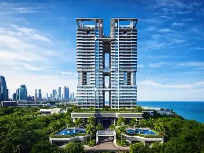 Image of 2170 Sq.ft 4 BHK Apartment / Flat for sale in Lodha Aureus, Sewri, Mumbai for Rs. 78000000