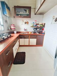 Kitchen Image of 990 Sq.ft 2 BHK Apartment / Flat for rent in Ghatlodiya Ahmedabad for Rs. 23500