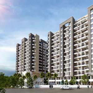 Building Image of 1339 Sq.ft 3 BHK Apartment / Flat for sale in 38 Park Majestique, Undri Pune for Rs. 5190000