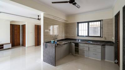 Kitchen Image of 1700 Sq.ft 3 BHK Apartment / Flat for rent in Happy Elegance, Vesu Surat for Rs. 26000