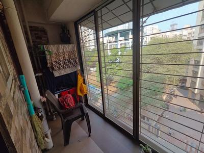 Balcony Image of 700 Sq.ft 1 BHK Apartment / Flat for rent in Cosmos Orchid, Kasarvadavali Thane for Rs. 22000