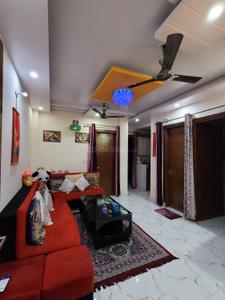 Living Room Image of 669 Sq.ft 3 BHK Builder Floor for sale in Anandam Apartment, Uttam Nagar New Delhi for Rs. 4000000