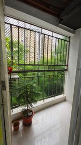 Balcony Image of 480 Sq.ft 2 BHK Apartment / Flat for sale in Shapoorji Pallonji Shukhobrishti, New Town Kolkata for Rs. 4200000