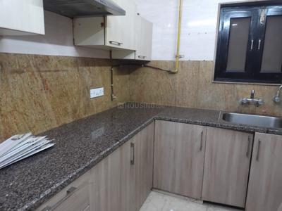 Kitchen Image of 1400 Sq.ft 2 BHK Apartment / Flat for rent in Gulmohar Enclave, Gulmohar Park New Delhi for Rs. 70000