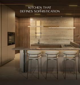 Kitchen Image of 6350 Sq.ft 4 BHK Apartment / Flat for sale in Shyaswa Sarovar, Shilaj Ahmedabad for Rs. 49530000