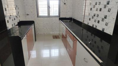 Kitchen Image of 850 Sq.ft 2 BHK Apartment / Flat for rent in Saffron Apartments, Borivali West Mumbai for Rs. 56000