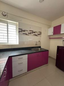 Kitchen Image of 550 Sq.ft 1 BHK Builder Floor for rent in HSR Layout Bengaluru for Rs. 28000