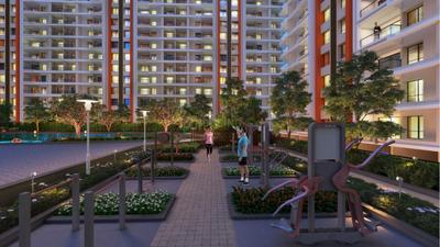 Balcony Image of 1131 Sq.ft 2 BHK Apartment / Flat for sale in Nyati Emerald, Baner Pune for Rs. 11000000