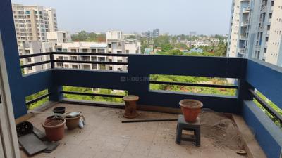 Balcony Image of 1475 Sq.ft 3 BHK Apartment / Flat for rent in Amar Courtyards, Hadapsar Pune for Rs. 45000