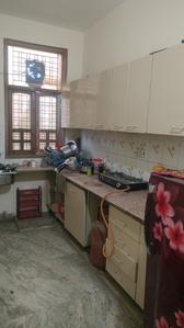 Kitchen Image of 850 Sq.ft 2 BHK Builder Floor for rent in Sector 15 Gurgaon for Rs. 27000