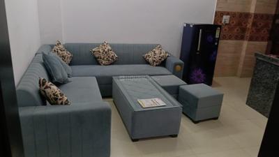 Living Room Image of 700 Sq.ft 2 BHK Builder Floor for rent in Sector 19 Dwarka New Delhi for Rs. 32000
