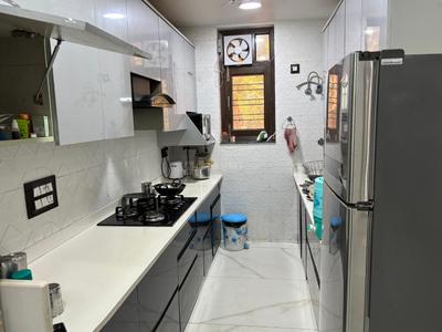 Kitchen Image of 1400 Sq.ft 3 BHK Independent House for rent in Green Apartments, Rajouri Garden New Delhi for Rs. 44000