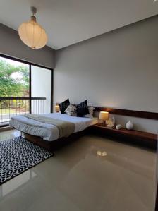 Bedroom Image of 595 Sq.ft 1 BHK Apartment / Flat for sale in Skyi Songbirds , Bhugaon Pune for Rs. 4200000