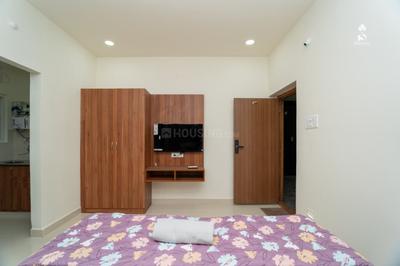 Bedroom Image of 300 Sq.ft 1 RK Apartment / Flat for rent in Miyapur Hyderabad for Rs. 35000