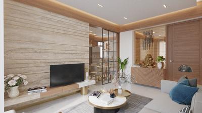 Bedroom Image of 1260 Sq.ft 2 BHK Apartment / Flat for sale in Happy Uptown, South Bopal Ahmedabad for Rs. 5598000