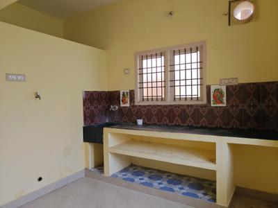 Kitchen Image of 600 Sq.ft 1 BHK Independent House for rent in Pallikaranai Chennai for Rs. 13000