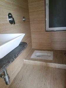 Common Bathroom Image of 725 Sq.ft 1 BHK Apartment / Flat for sale in KT Sai View, Panvel Navi Mumbai for Rs. 8200000
