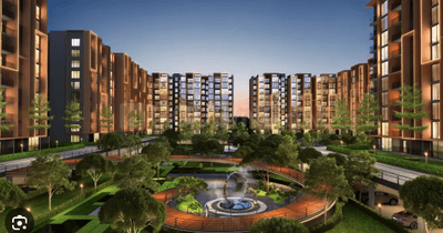 Image of 975 Sq.ft 2 BHK Apartment / Flat for sale in Semmancheri, Chennai for Rs. 9180000