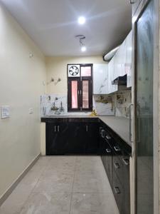 Kitchen Image of 1000 Sq.ft 3 BHK Builder Floor for sale in Mahavir Enclave New Delhi for Rs. 9000000