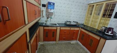 Kitchen Image of 1200 Sq.ft 2 BHK Builder Floor for rent in Maruthi Sevanagar Bengaluru for Rs. 26000