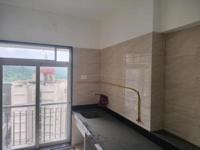 Kitchen Image of 505 Sq.ft 1 BHK Apartment / Flat for rent in Squarefeet Imperial Square, Kasarvadavali Thane for Rs. 15000