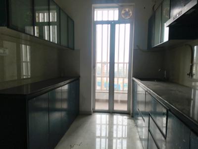 Kitchen Image of 825 Sq.ft 3 BHK Apartment / Flat for rent in Runwal The Central Park, Chinchwad Pune for Rs. 40002