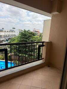 Balcony Image of 1800 Sq.ft 3 BHK Apartment / Flat for rent in Sobha Rose, Whitefield Bengaluru for Rs. 62000