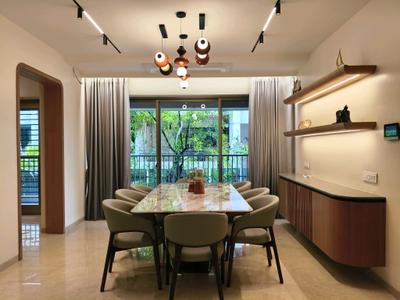 Dining Area Image of 2400 Sq.ft 4.5 BHK Apartment / Flat for sale in Aundh Pune for Rs. 40000000