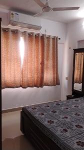 Bedroom Image of 600 Sq.ft 1 BHK Apartment / Flat for rent in Godrej Garden City, Gota Ahmedabad for Rs. 20500