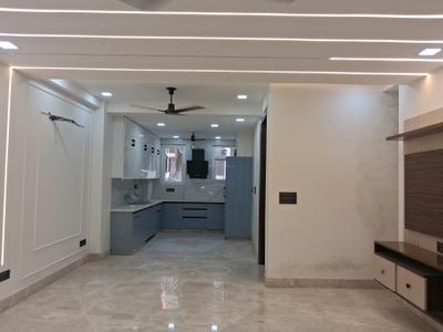 Living Room Image of 1200 Sq.ft 3 BHK Builder Floor for rent in Paschim Vihar New Delhi for Rs. 55000