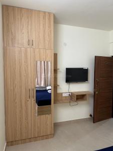 Bedroom Image of 380 Sq.ft 1 RK Apartment / Flat for rent in Mahadevapura Bengaluru for Rs. 20000