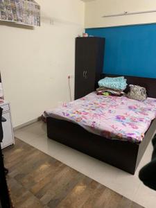 Bedroom Image of 550 Sq.ft 1 BHK Apartment / Flat for rent in Neelam Nagar, Mulund East Mumbai for Rs. 34500