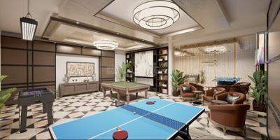 Hall Image of 1500 Sq.ft 3 BHK Apartment / Flat for sale in Amayra Trillium, Aujala Mohali for Rs. 11100000