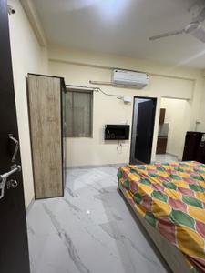 Bedroom Image of 600 Sq.ft 1 RK Apartment / Flat for rent in Scheme No 114 Indore for Rs. 13000