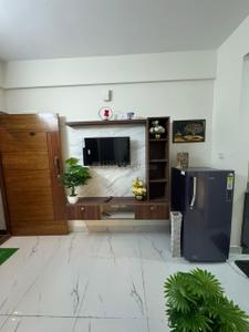 Hall Image of 550 Sq.ft 1 BHK Apartment / Flat for rent in Whitefield Bengaluru for Rs. 26000