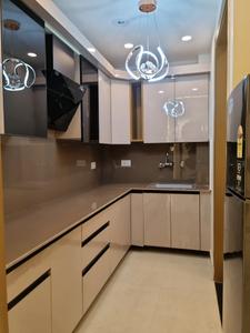 Kitchen Image of 900 Sq.ft 3 BHK Apartment / Flat for sale in Hans Builders Floor, Hastsal New Delhi for Rs. 6000000