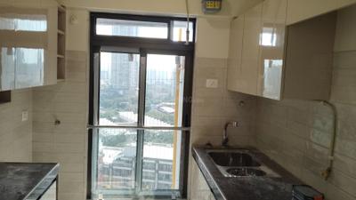 Kitchen Image of 900 Sq.ft 2 BHK Apartment / Flat for rent in I M Applaud 38, Goregaon East Mumbai for Rs. 70000