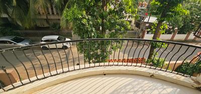 Balcony Image of 1450 Sq.ft 3 BHK Apartment / Flat for rent in Alkapuri Vadodara for Rs. 45000