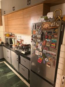 Kitchen Image of 1105 Sq.ft 2 BHK Apartment / Flat for rent in DLF Regency Park 1, DLF Phase 4 Gurgaon for Rs. 58000
