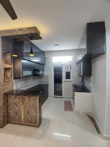 Kitchen Image of 1106 Sq.ft 3 BHK Apartment / Flat for rent in Sunlife Sun Valley, Dongarpur Gwalior for Rs. 25000