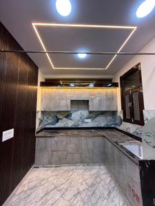 Kitchen Image of 1000 Sq.ft 3 BHK Builder Floor for sale in Govindpuram Ghaziabad for Rs. 4000000