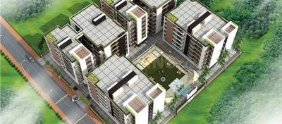 Image of 815 Sq.ft 2 BHK Apartment / Flat for sale in Sunil Agrawal Emerald Court, Greater Brajeshwari, Indore for Rs. 8000000