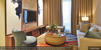 Living Room Image of 750 Sq.ft 2 BHK Apartment / Flat for sale in Dosti Heron, Thane West Thane for Rs. 9800000