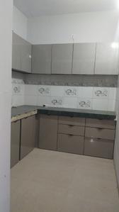 Kitchen Image of 600 Sq.ft 1 BHK Builder Floor for rent in Mahalakshmi Nagar Indore for Rs. 15000
