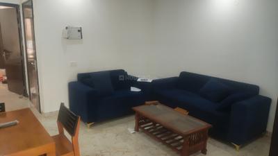 Living Room Image of 1400 Sq.ft 2 BHK Builder Floor for rent in Sector 46 Gurgaon for Rs. 52000